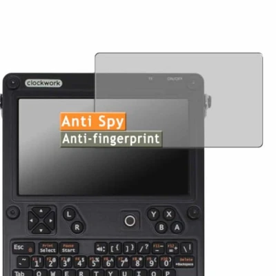 Abbildung von Vaxson Anti Spy Schutzfolie, kompatibel mit ClockworkPi uConsole, Display folie folien Displayschutzfolie （ nicht Panzer Schutz Glas SchutzGlas PanzerGlas ）