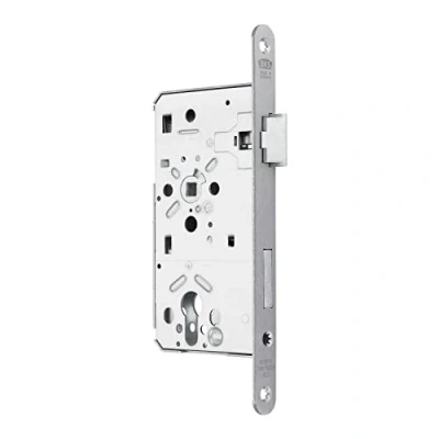 Abbildung von SO TECH® Einsteckschloss Türschloss Dornmaß 55 mm Zimmertürschloss, Profilzylinder, Klasse 3, Stulp 20 von BKS