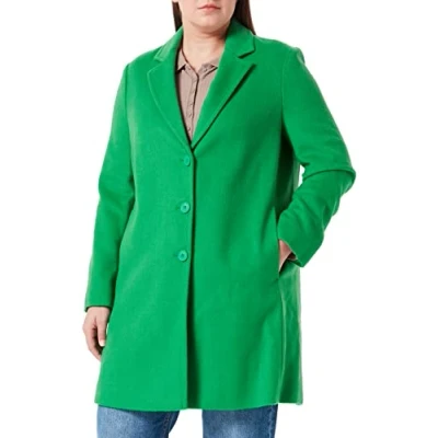 Abbildung von United Colors of Benetton Damen 2YDTDN012 Mantel, Grün 91B, 40