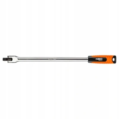 Abbildung von NEO TOOLS 08 560 Vierkant Steckgriff 450 12,5 (1/2&quot;) Chrom Vanadium Stahl