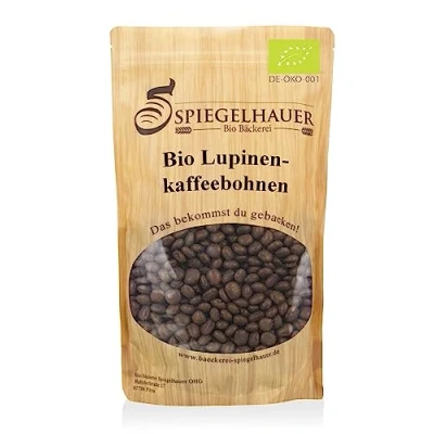 Abbildung von Bio Lupinenkaffee 500g ganze Bohne basisch vegan koffeinfreier Bohnenkaffee