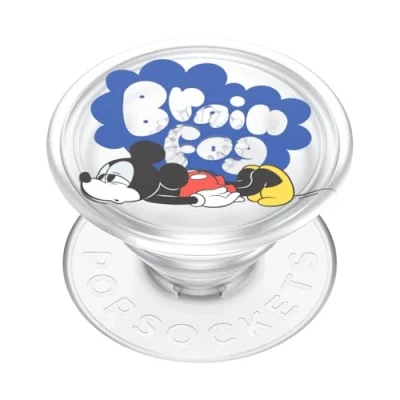Abbildung von PopSockets: PopGrip Ausziehbarer Sockel und Griff mit einem Austauschbarem Top für Smartphones Tablets Mickey Brain Fog