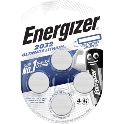 Abbildung von Batterie Energizer Ultimate Lithium CR2032 Langzeit haltbar 1 Stk.