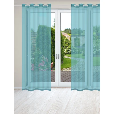 Abbildung von Home Basics Vorhang &quot;DOLLY&quot;, (2 St.), 2er Pack Ösenschal DOLLY