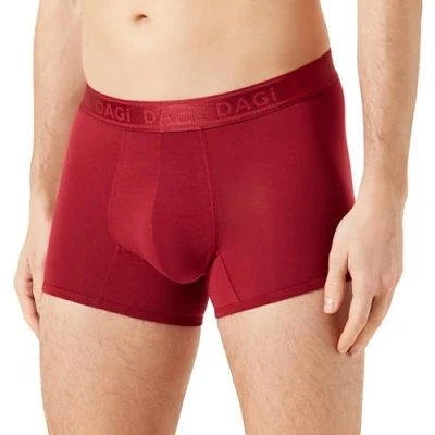 Abbildung von DAGI PACK Geometric Waist Panties, Herren, Größe: 3XL, Bordeaux