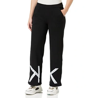 Abbildung von KENDALL &amp; KYLIE Damen K&amp;K W Straight FIT Logo Sweatpants KKW3711715 Jogginghose, Black, M