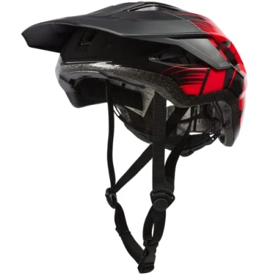 Abbildung von O&#039;NEAL Mountainbike Helm Enduro All Mountain Verschmolzene innere EPS &amp; Außenschale für bessere Langlebigkeit Matrix Helmet Split V.23 Erwachsene Schwarz/Rot L/XL (58 61 cm)