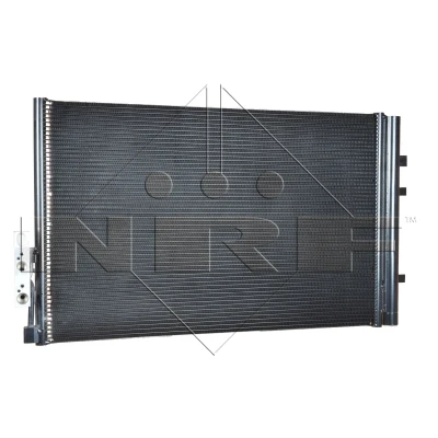 Abbildung von NRF EASY FIT 350036 Klimakondensator mit Trockner, Dichtring 15,4 13,8 Aluminium 570 BMW: X3