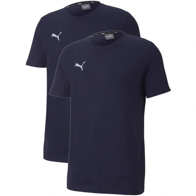 Abbildung von T Shirt Puma Teamgoal 23 Casuals 2 pack. Blau. Herren