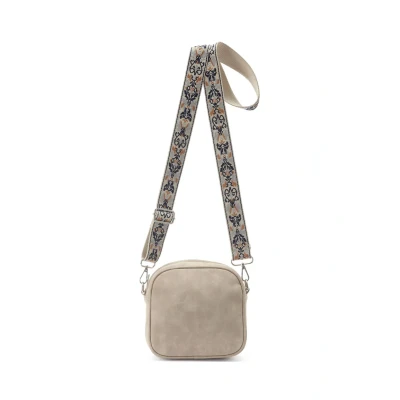 Abbildung von Vivance Umhängetasche, Handtasche, Crossbody Bag mit auswechselbaren Schulterriemen VEGAN
