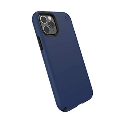 Abbildung von Speck iPhone 11 Pro Schutzhülle Handyhülle Schützende Hülle Tasche Dünne Schale Hardcase Beständig für Apple Presidio Blau/Schwarz