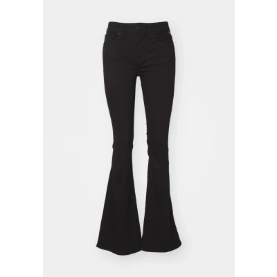 Abbildung von Replay Joella Pants Flared Jeans, Damen, Größe: 26x30, Black