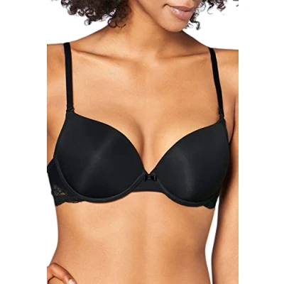 Abbildung von Triumph Lovely Tshirt BH, Damen, Größe: 85D, Black