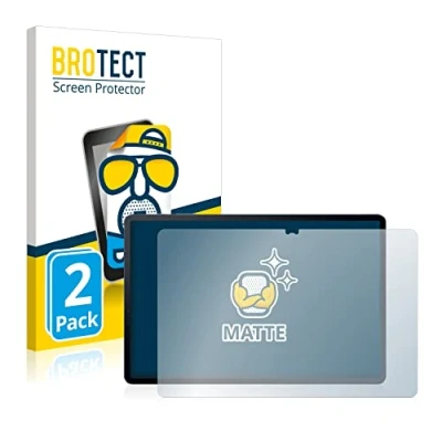 Abbildung von BROTECT Entspiegelungs Schutzfolie für Samsung Galaxy Tab S7 Plus WiFi 2020 (2 Stück) Matte Displayschutz Folie, Anti Reflex, Fingerprint