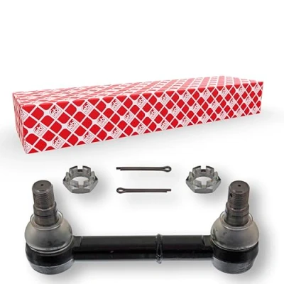Abbildung von FEBI BILSTEIN 40877 Koppelstange Hinterachse links, rechts 220 M24 x 1,5 mit Kronenmutter