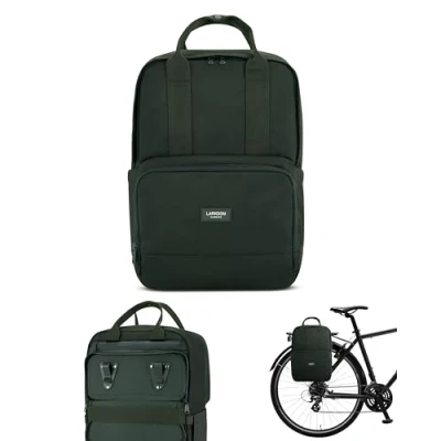 Abbildung von Larkson Fahrrad NO 6 BIKE Tagesrucksack, Größe: One Size, Dunkelgrün