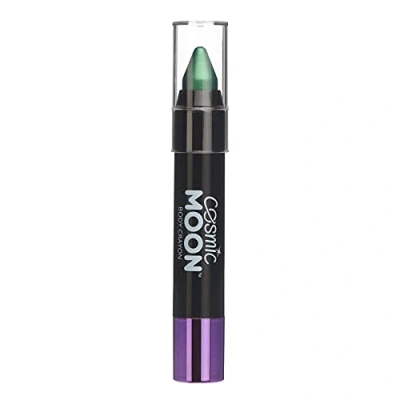 Abbildung von Cosmic Moon Metallic Gesichtsbemaltungsstift/Körpermalkreide Make Up für Gesicht &amp; Körper 3.5g Erstellen Sie mühelos professionelle Designs! Grün