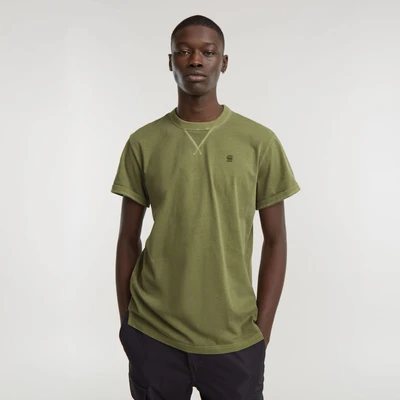 Abbildung von G Star Tshirt basic, Herren, Größe: XL, Shadow olive gd