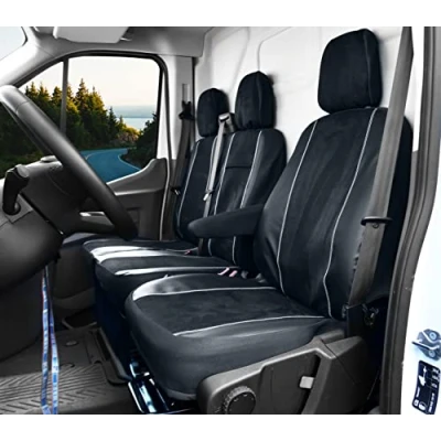 Abbildung von Passgenaue Sitzbezüge Kunstleder geeignet für Ford Custo/Tourneo ab 2012 2021 3 Sitzer