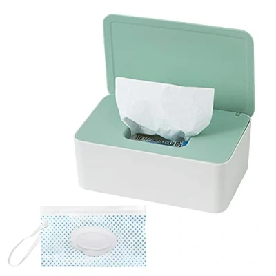 Abbildung von Feuchttücher Box Tasche Baby Unterwegs Feuchtes Toilettenpapier Spenderbox für Wiederverwendbar Wipes