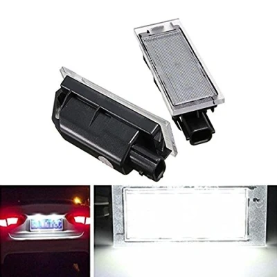 Abbildung von Katur LED 12V Nummernschild Licht für R enault T Wingo Clio M egane L agane