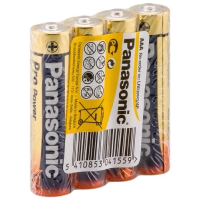 Abbildung von Panasonic Alkali Micro AAA Batterie 1,5V (4 Stück)