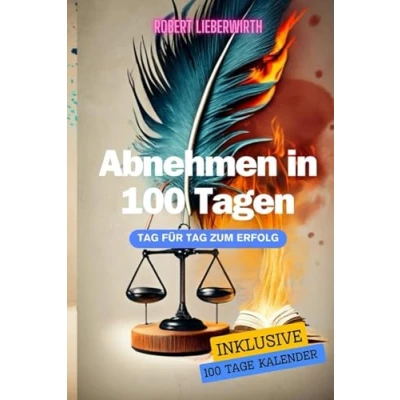Abbildung von Abnehmen in 100 Tagen Tag für zum Erfolg inklusive Tage Kalender