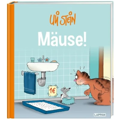 Abbildung von Uli Stein für Tierfreunde: Mäuse!: Lustiges Geschenkbuch mit den beliebten Maus Figuren satirischen Texten Erwachsene