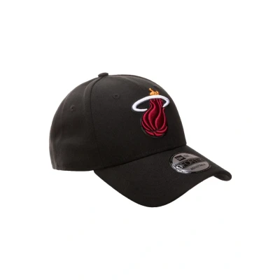 Abbildung von New Era 9FORTY NBA THE League Miami HEAT Cap, Größe: One Size, Black/red