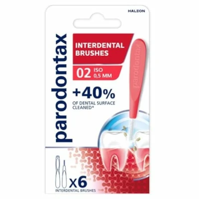 Abbildung von Parodontax Interdentalbürsten Größe 2 ISO 0,5 mm 6 Stück