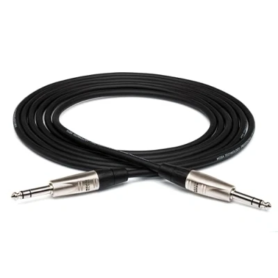 Abbildung von Hosa HSS 005, Pro Balanced Interconnect, REAN 1/4 in TRS to Same, 5 ft