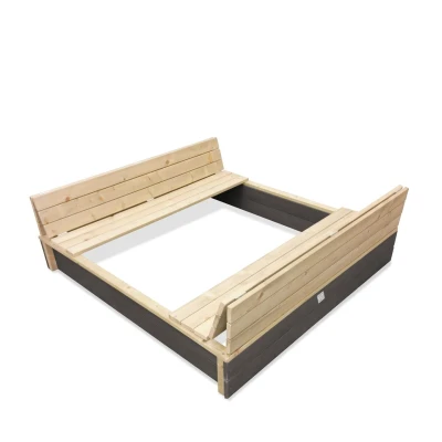 Abbildung von EXIT Aksent Holzsandkasten 136x132cm