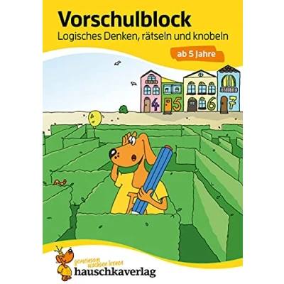 Abbildung von Vorschulblock Logisches Denken, rätseln und knobeln ab 5J A5 Block