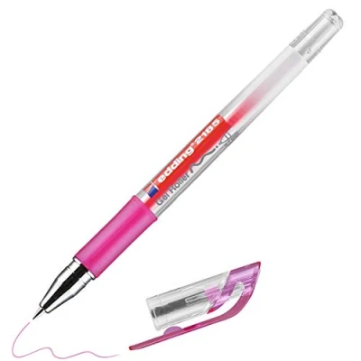 Abbildung von 10 x Edding Gelroller 2185 crystaljelly 0,7mm rosa