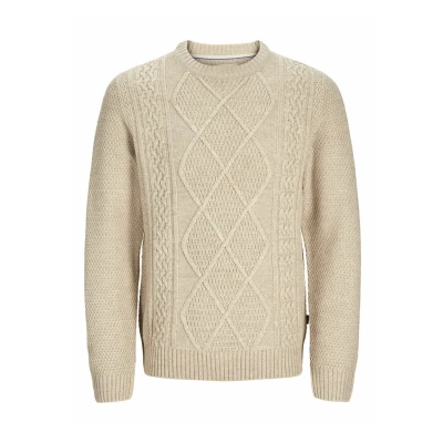 Abbildung von Jack &amp; Jones Premium Strickpullover, Herren, Größe: Small, Pure cashmere