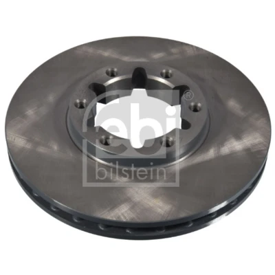 Abbildung von FEBI BILSTEIN 176991 Bremsscheibe Vorderachse 276 28 6 118 innenbelüftet beschichtet NISSAN: NT400 Cabstar
