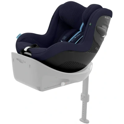 Abbildung von CYBEX Gold Kinder Autositz Sirona G i Size Plus, Ohne Base, Ab ca. 3 Monaten bis 4 Jahre, Max. 19 kg, 61 105 cm (Ab Geburt / 40 mit Neugeboreneneinlage), Ocean Blue