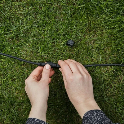 Abbildung von Garden 24 Verlängerungskabel, schwarz, 10 m