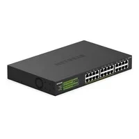 Abbildung von NETGEAR GS324P 24 Port Gigabit Ethernet LAN PoE Switch (mit 16x PoE+ 190W, Plug and Play Netzwerk Switch, Desktop oder 19 Zoll Rack Montage, energieeffizient, robustes Metallgehäuse), schwarz