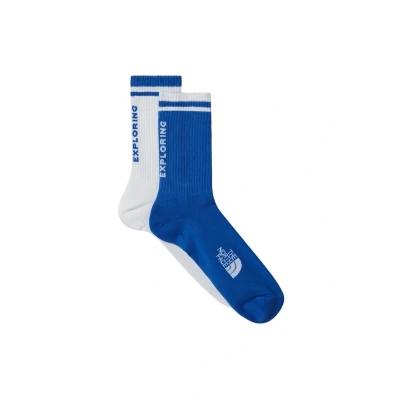 Abbildung von The North Face Everyday CREW PACK OF 2 Socken, Größe: Medium, tnf blue white