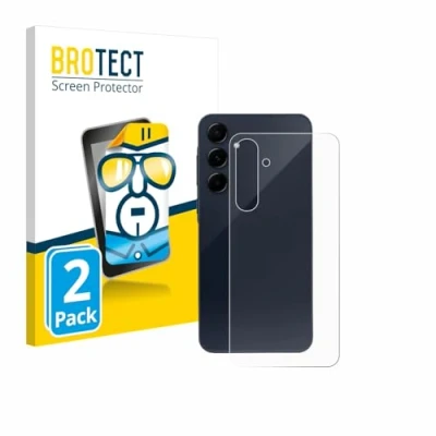 Abbildung von BROTECT (2 Stück Schutzfolie für Samsung Galaxy A55 5G (Rückseite) Displayschutz Folie Ultra Klar