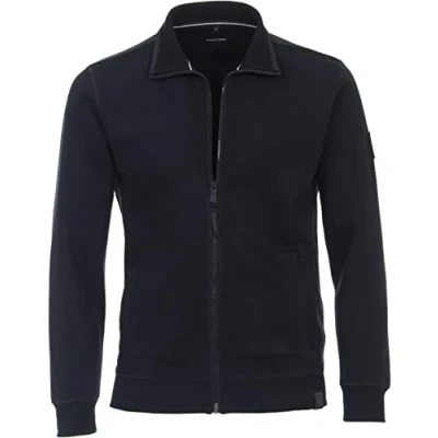Abbildung von CASAMODA Sewatjacke Langarm mit Reißverschluss navy Gr. X4L