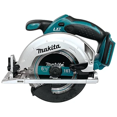 Abbildung von Makita Li Ionen Akku Kreissäge, nur Gehäuse, DSS611Z [Energieklasse A], 1 Stück, Blau, Silber, 12 x 200 mm