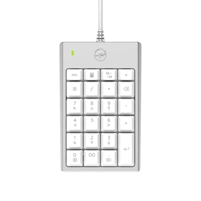 Abbildung von Mobility Lab ML305707 Digitales Tastatur, kabelgebunden, USB für Mac Silber