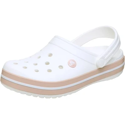 Abbildung von Crocs Crocband Clog 48 49 EU White/Pink Caramel