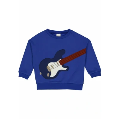 Abbildung von Fred&#039;s World by Green Cotton Sweatshirt für Kinder, Größe: 86, Star blue