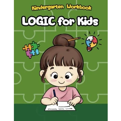 Abbildung von Logic Kindergarten Workbook for kids: Kid Activities and Building Foundations in Math, Reasoning, STEM Skill Critical Thinking Kindergarteners, Homeschool Kids Ages 3 6