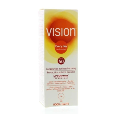 Abbildung von Vision Every Day Sun Protection LSF 50, Sonnenschutz, für langanhaltenden hochwasserbeständig, Lichtschutzfaktor 50 ml