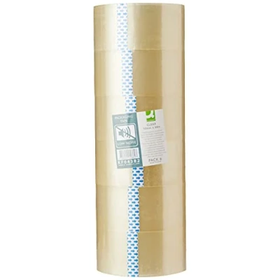 Abbildung von Q Connect kf04382 Low Noise Verpackung Klebeband, transparent