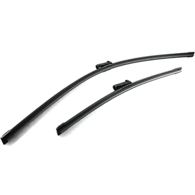 Abbildung von Vorne Scheibenwischer Flach Wischerblätter Wischblatt Scheibenwischblätter 650mm 500mm Für C30 2006 S40 V50 S80 S60 V60 10 V70 07 XC70 XC60 08 Focus 4 18 RX 15 DB9 Volante 11 DBS Vantage 12